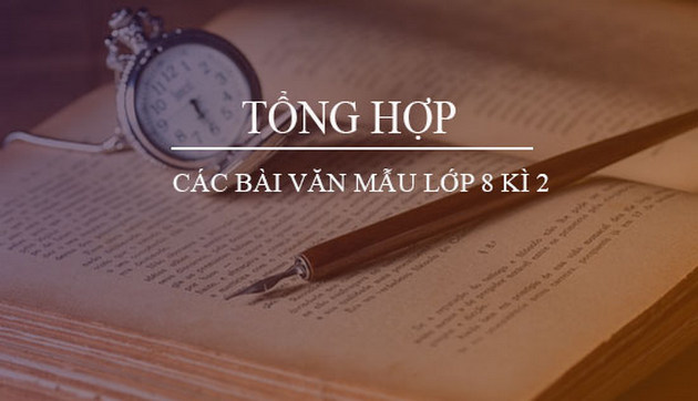 tong hop cac bai van mau lop 8 ki 2