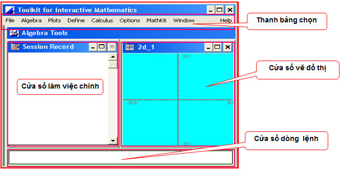 Giao diện Toolkit Math