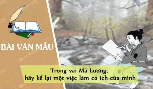 trong vai ma luong hay ke lai mot viec lam co ich cua minh