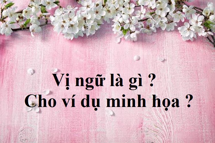 Vị ngữ là gì?