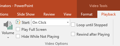 videos-options Các tùy chọn video