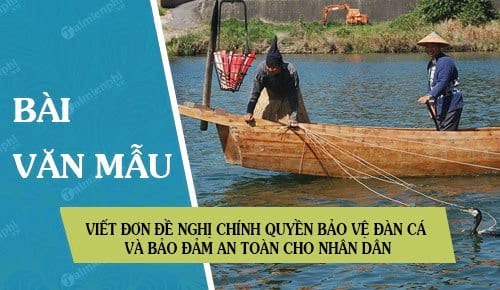 viet don de nghi chinh quyen bao ve dan ca va bao dam an toan cho nhan dan