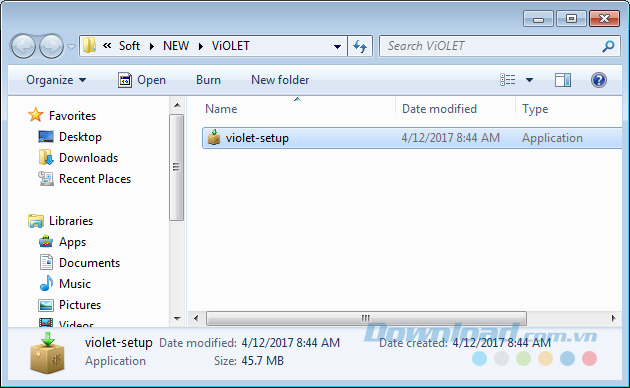 File cài