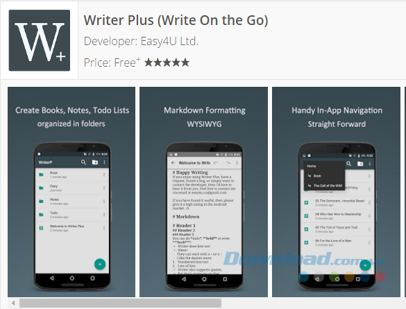 Writer Plus (Write On the Go)