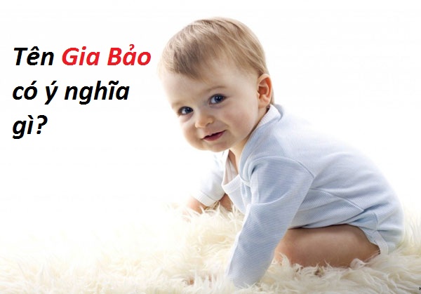 Ý nghĩa tên Gia Bảo là gì? Giải mã ý nghĩa tên Gia Bảo